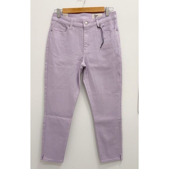 Cosmic Blue Love Lavender High-Waisted Cropped Jeans | Size 29 | NEW - Picture 4 of 9